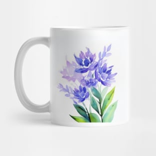 Watercolor Flower Mug